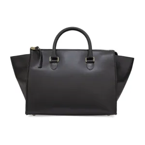 Black Sandrine Satchel