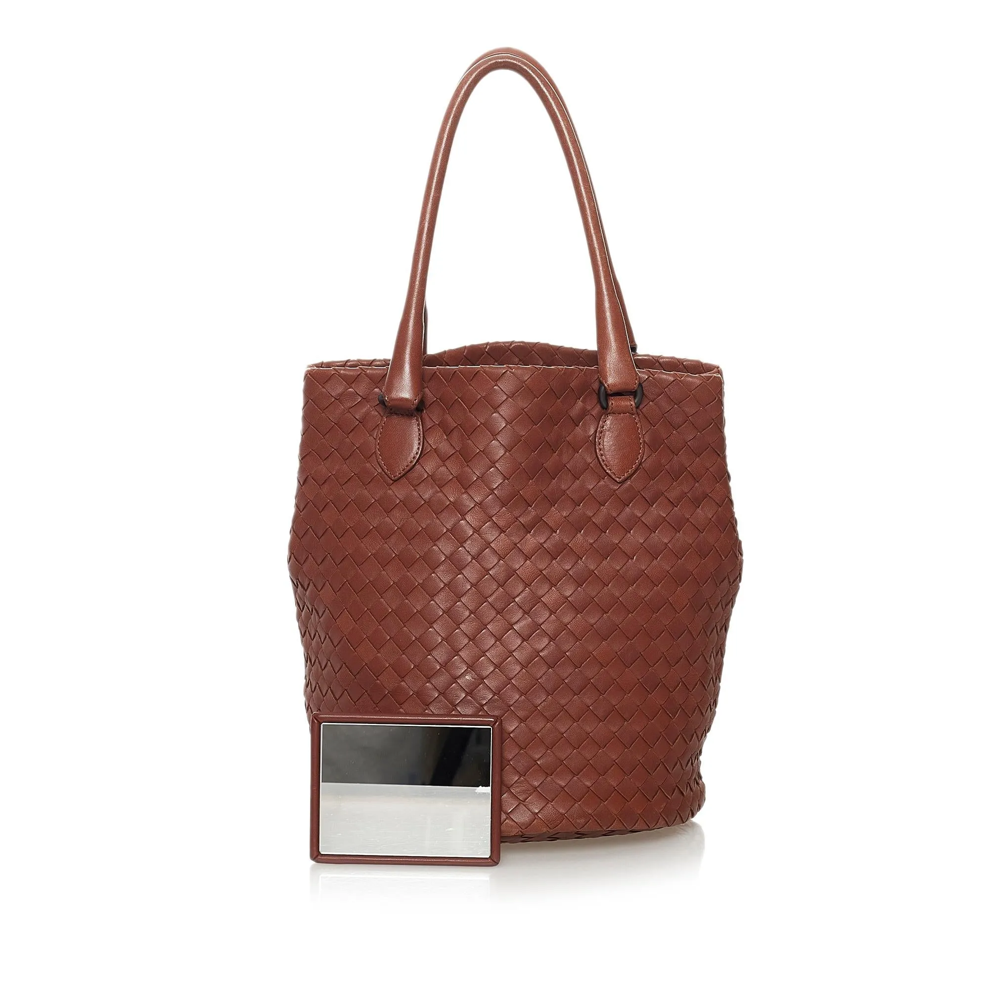 Bottega Veneta Intrecciato Leather Tote Bag (SHG-31765)