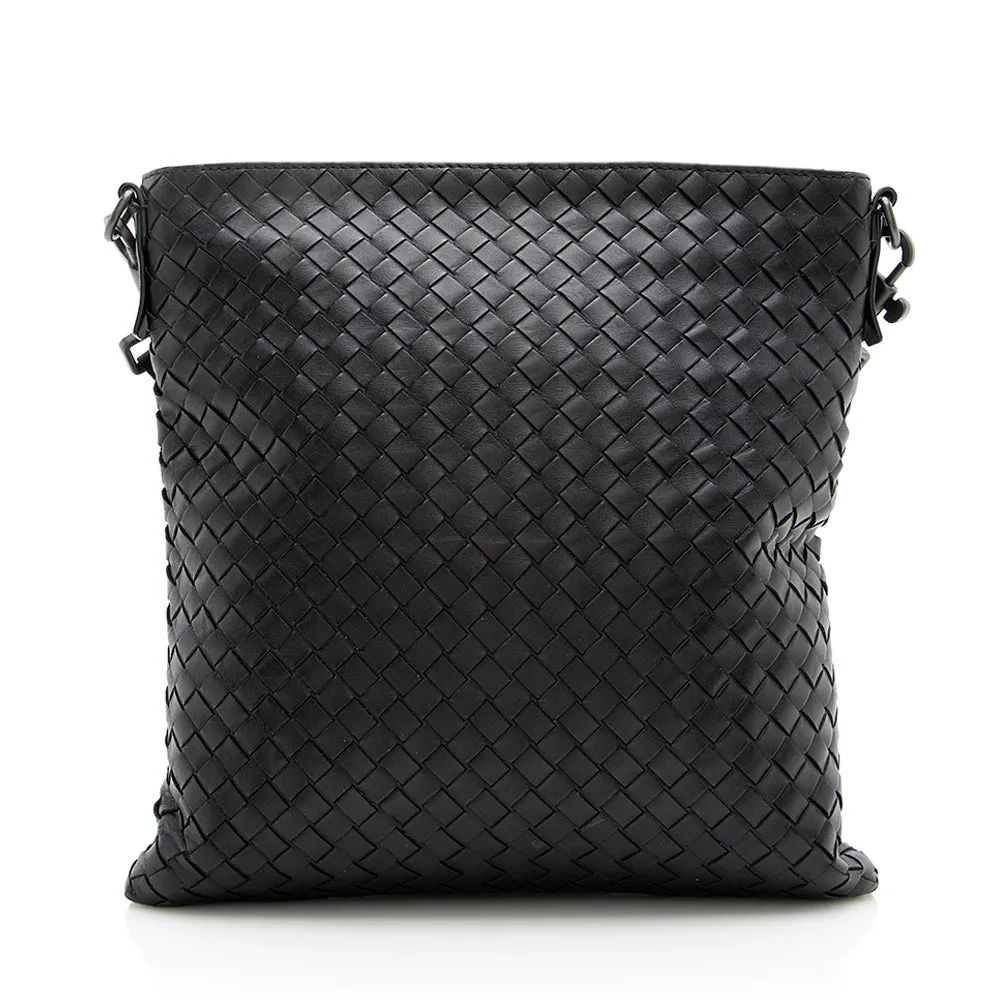 Bottega Veneta Intrecciato Nappa Large Messenger Bag (SHF-18867)