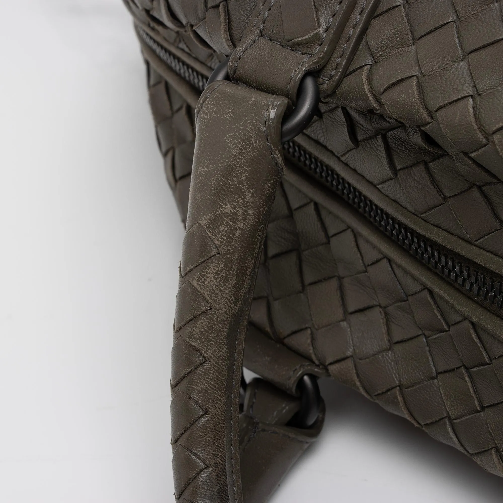 Bottega Veneta Intrecciato Nappa Leather Convertible Maxi Tote (SHF-Ge67HA)