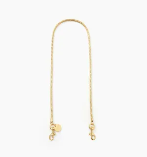 Brass Snake Chain Shoulder Strap