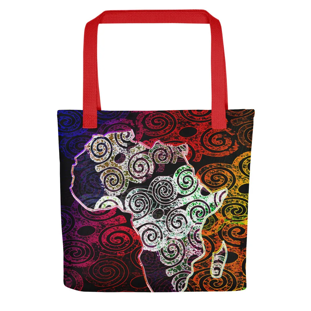 Bubalapa African Map Tote bag