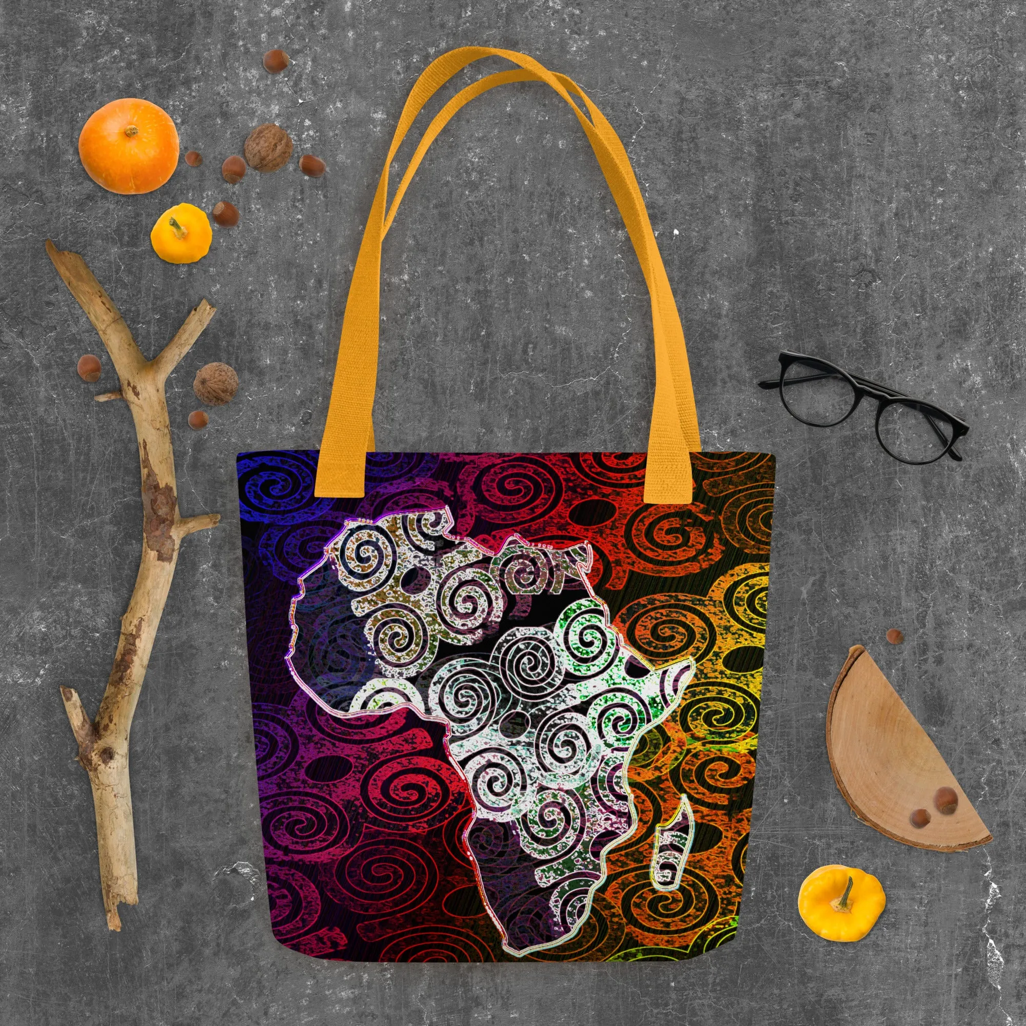 Bubalapa African Map Tote bag