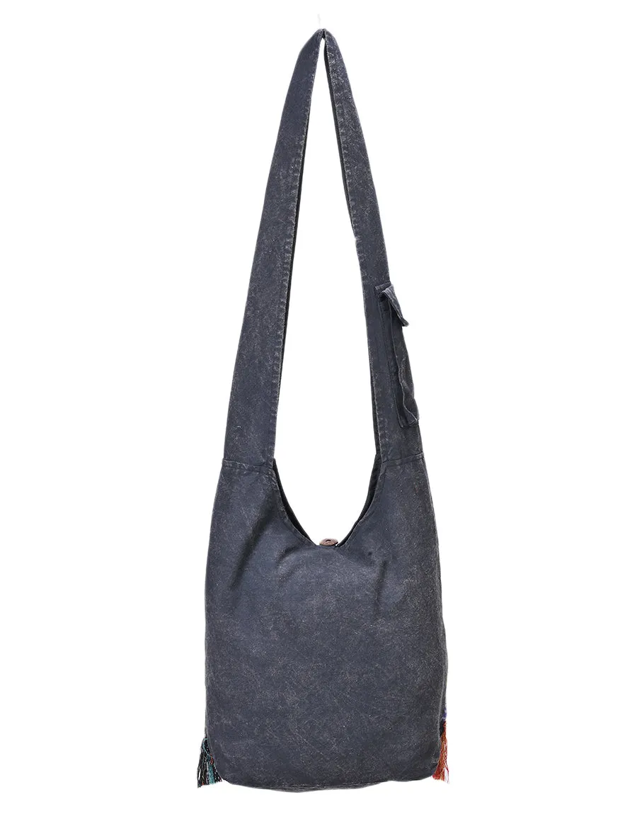 Butterfly Patch Hobo Bag