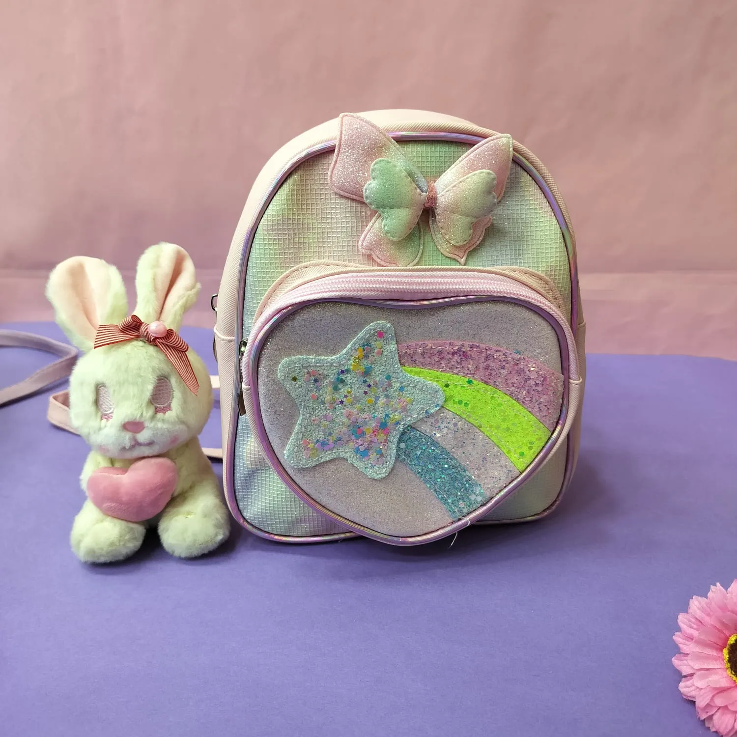 Butterfly Theme Mini Backpack