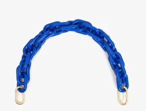 Cobalt Resin Link Shortie Strap