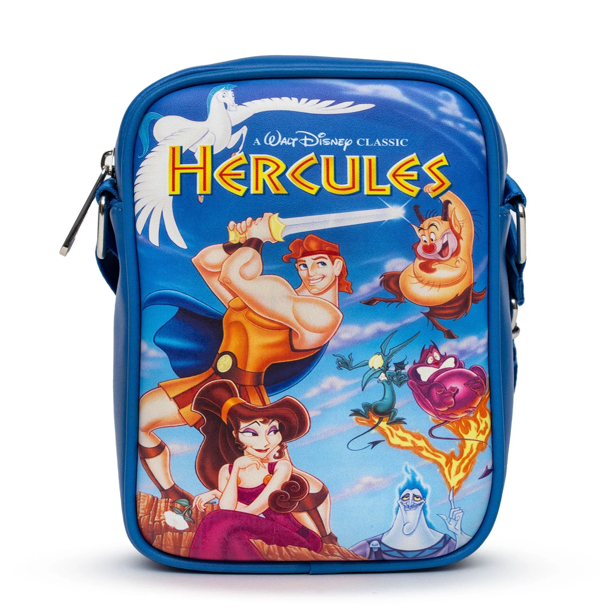 Disney Bag, Cross Body, Hercules VHS Movie Box Replica, Vegan Leather