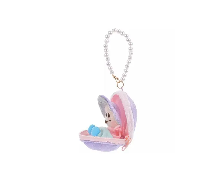 Disney Young Oyster Plush Key Chain Zipper Type