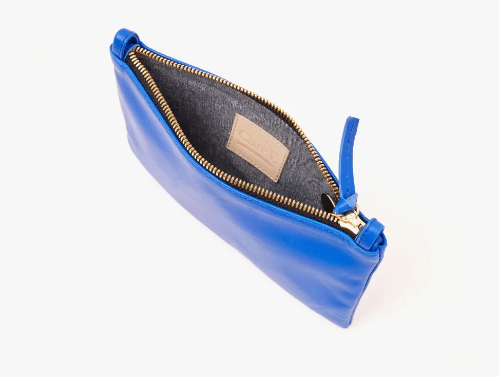 Electric Blue Wallet Clutch