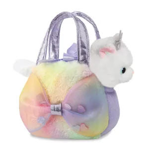 Fancy Pal Big Bow Princess Kitty Soft Toy