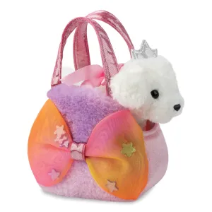 Fancy Pal Big Bow Princess Puppy Soft Toy