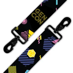 Gen Con Neon Arcade Vibes Bag Strap