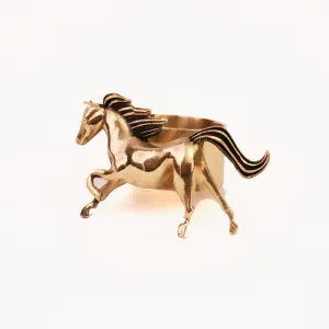 Horse Brass Bandana Slide Ring by Handker