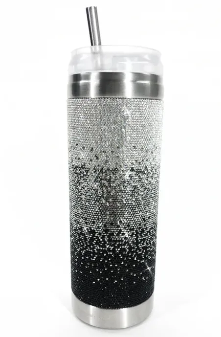 JKT108.BK - Believe Ombre Crystal Tumbler