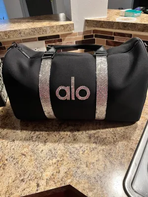 Large Rhinestoned Traverse Duffle - ALO by Lululemon