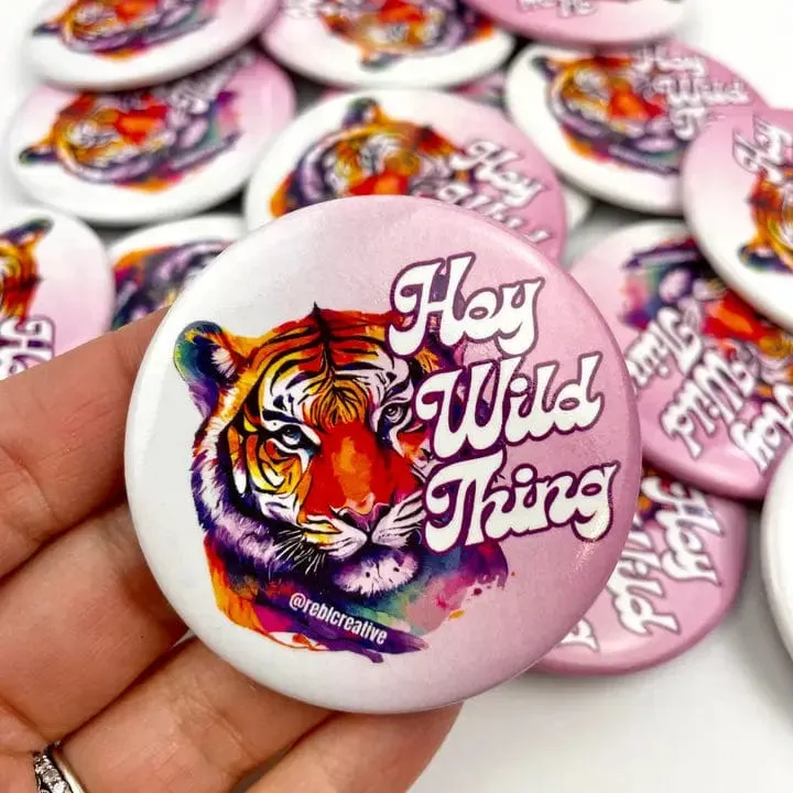 LSU Hey Wild Thing Gameday Button