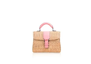 MINI VIPHA WICKER BAG (Pink)