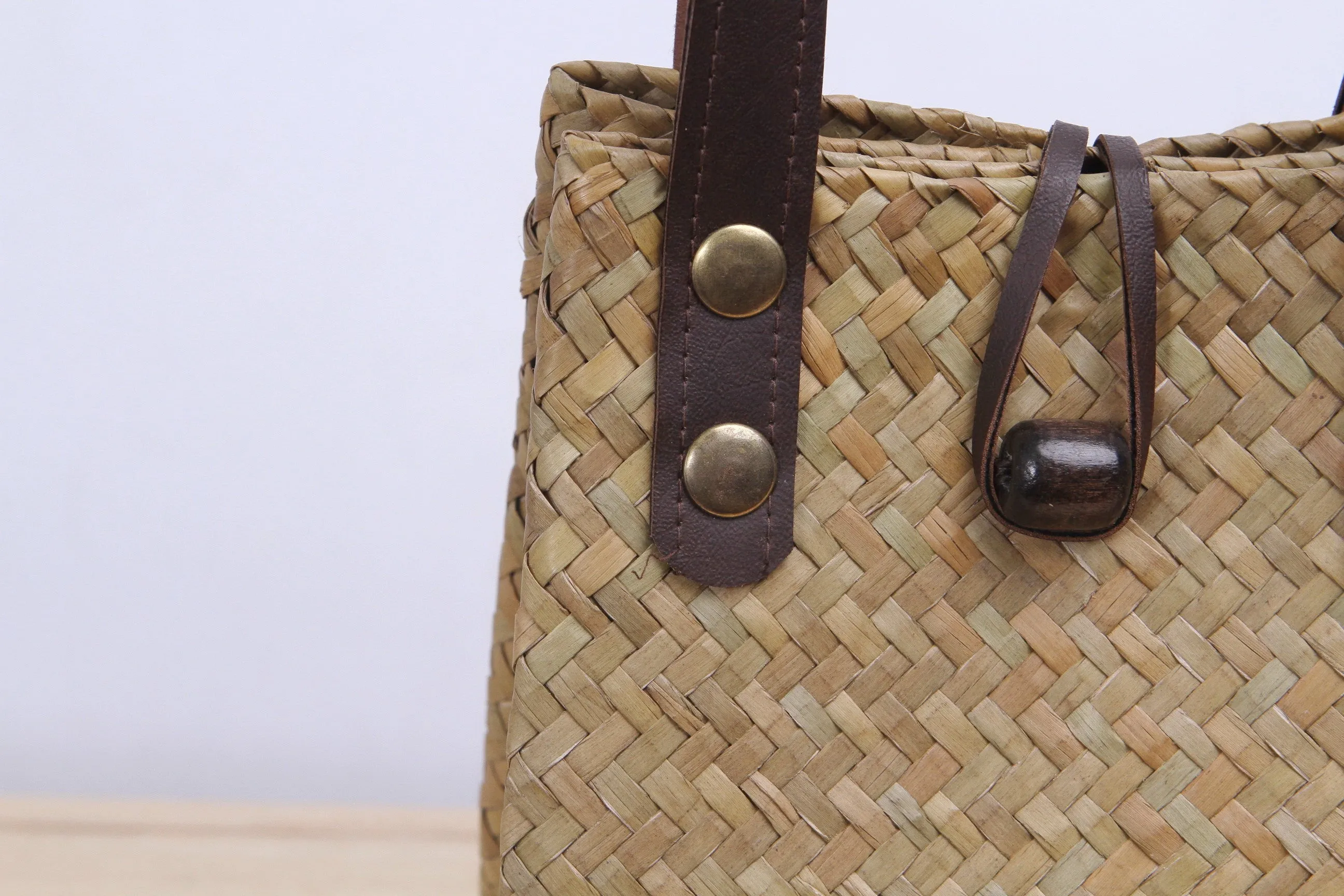 Mini Wicker Tote bag