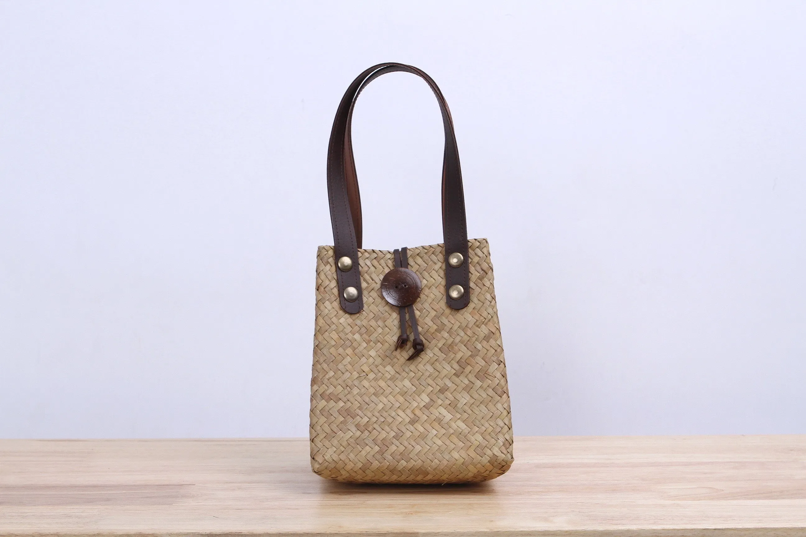 Mini Wicker Tote bag