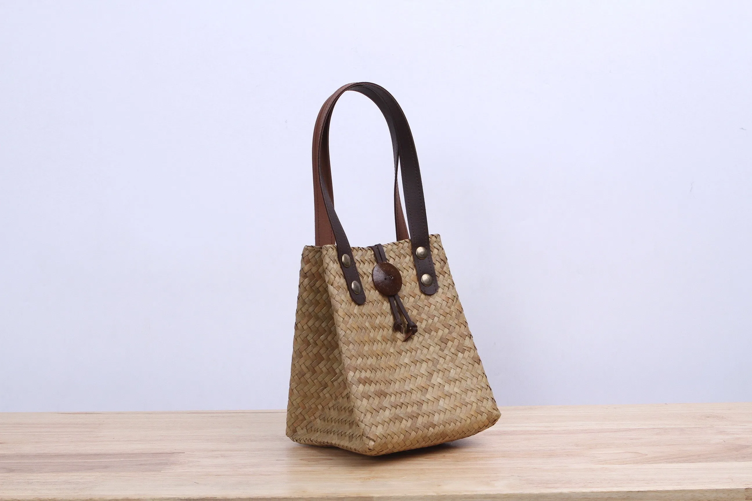 Mini Wicker Tote bag