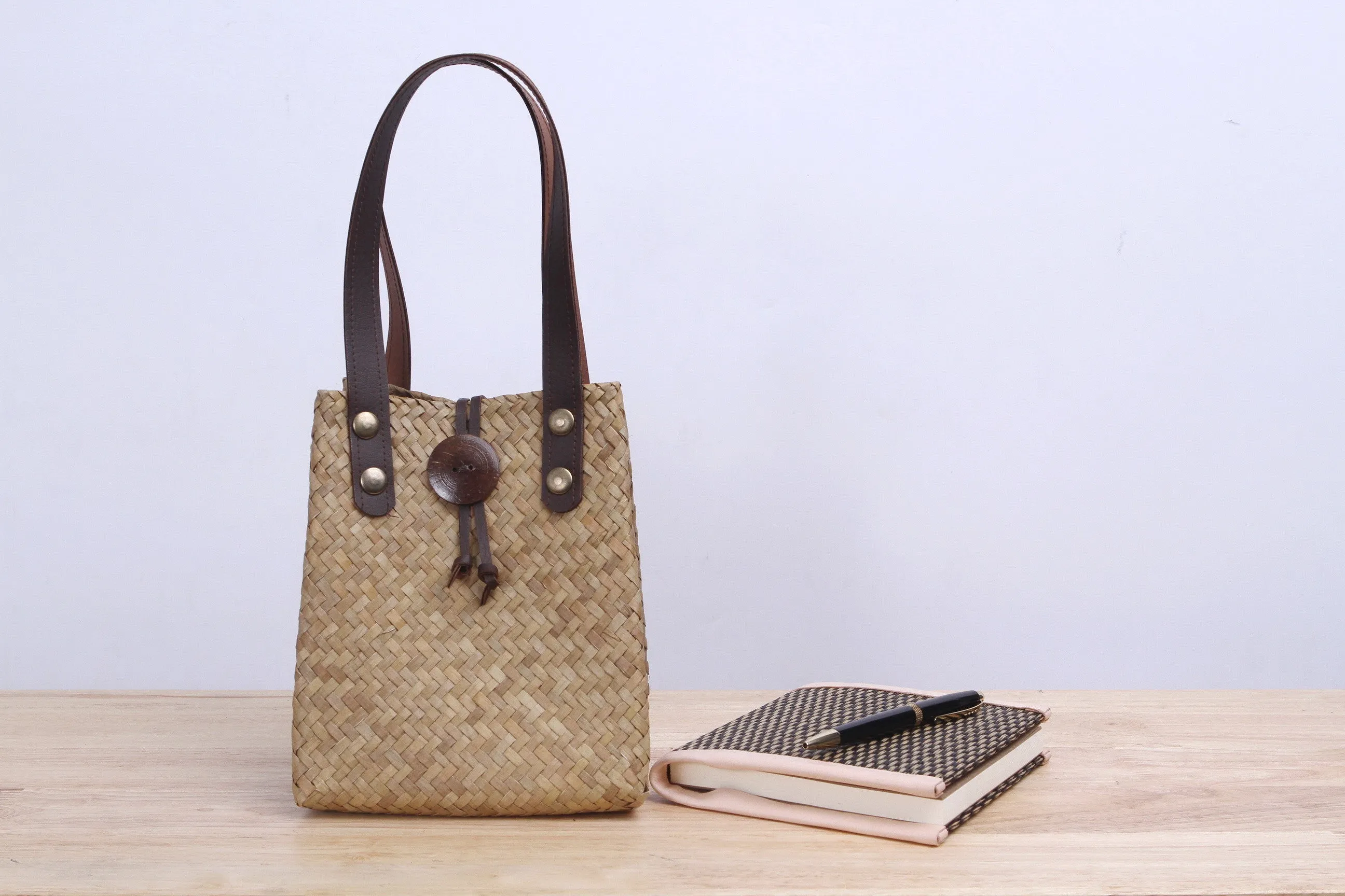 Mini Wicker Tote bag