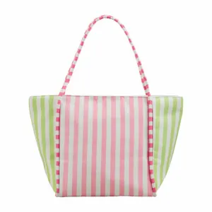 Mud Pie Stripe Cooler Tote