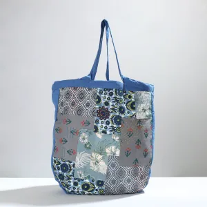 Multicolor - Jugaad patchwork Handmade Tote Bag 09