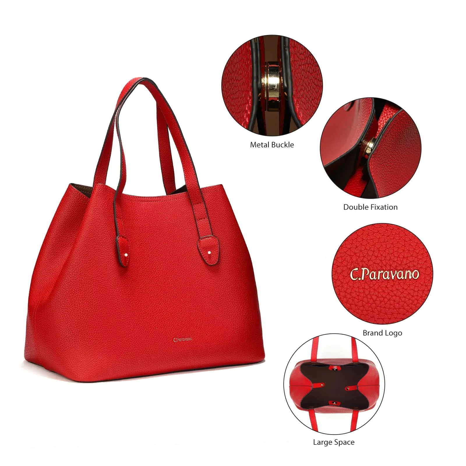 Napoli Tote Bag Red