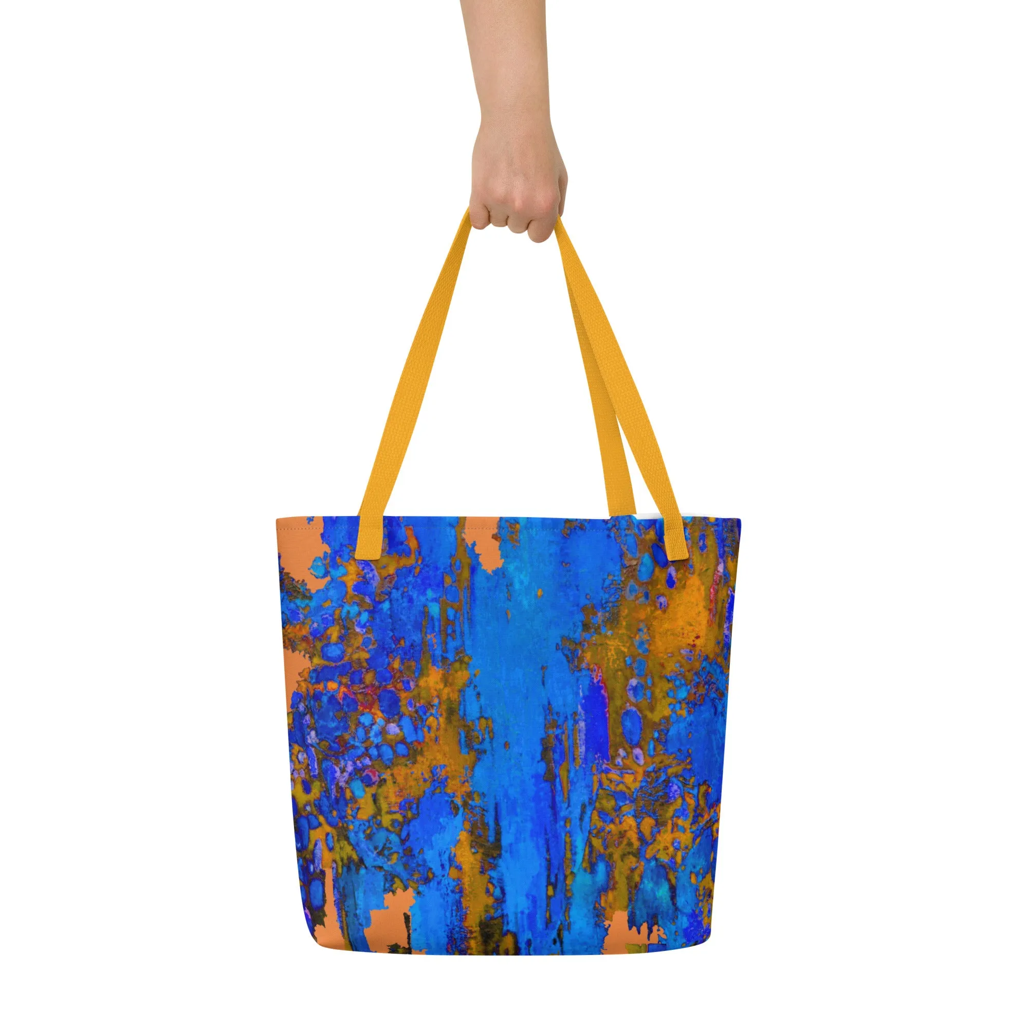 NOCHESTRELLADA.All-Over Print Large Tote Bag