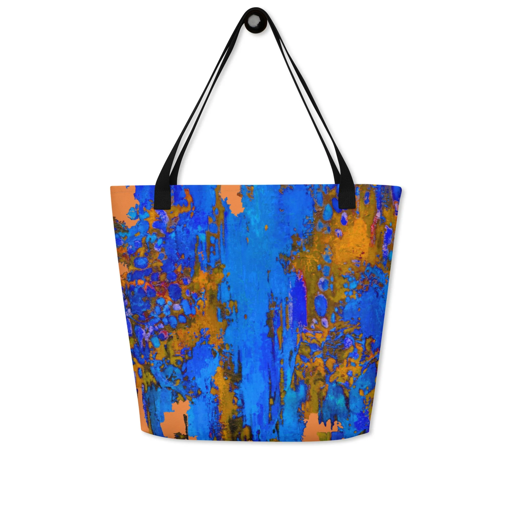 NOCHESTRELLADA.All-Over Print Large Tote Bag