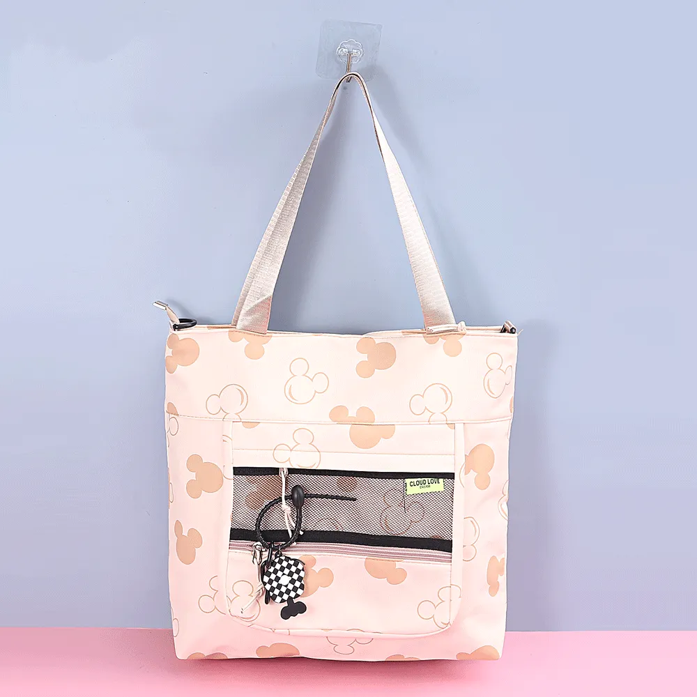 Printed Tote Shoulder Bag.