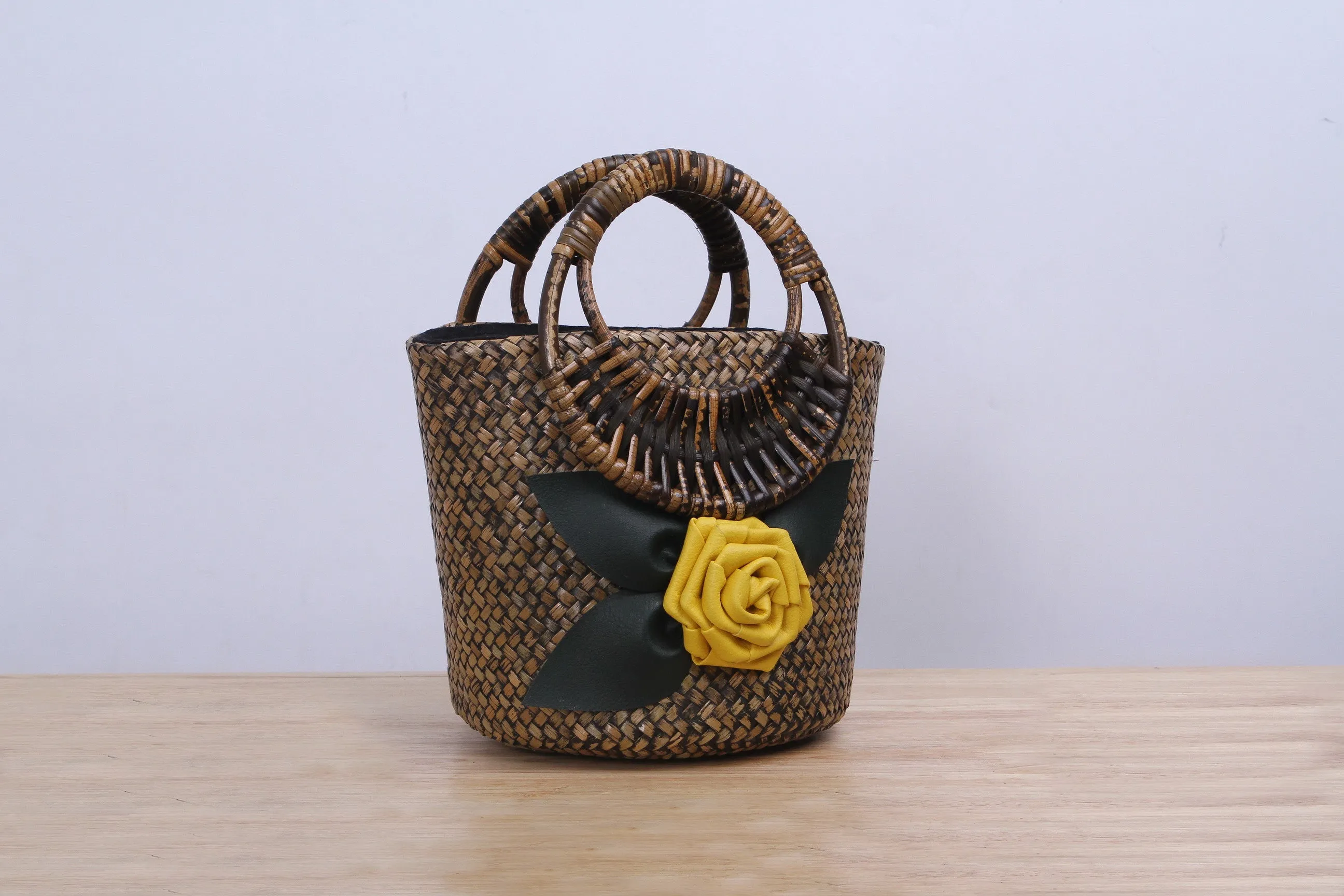 Shappybag - Sunsprite krajood wicker handbag