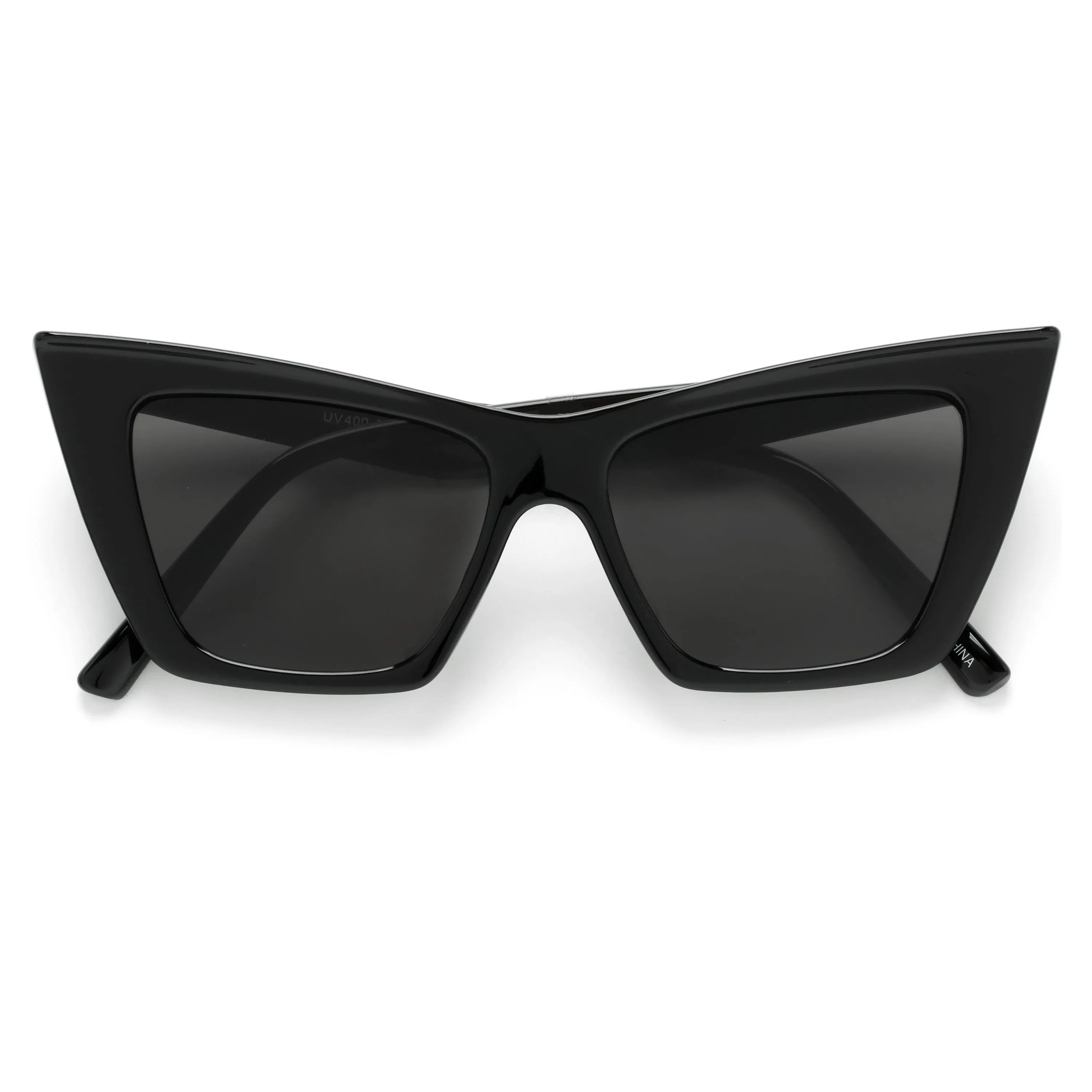 Sharp Edgy High Point Cat Eye Sunnies