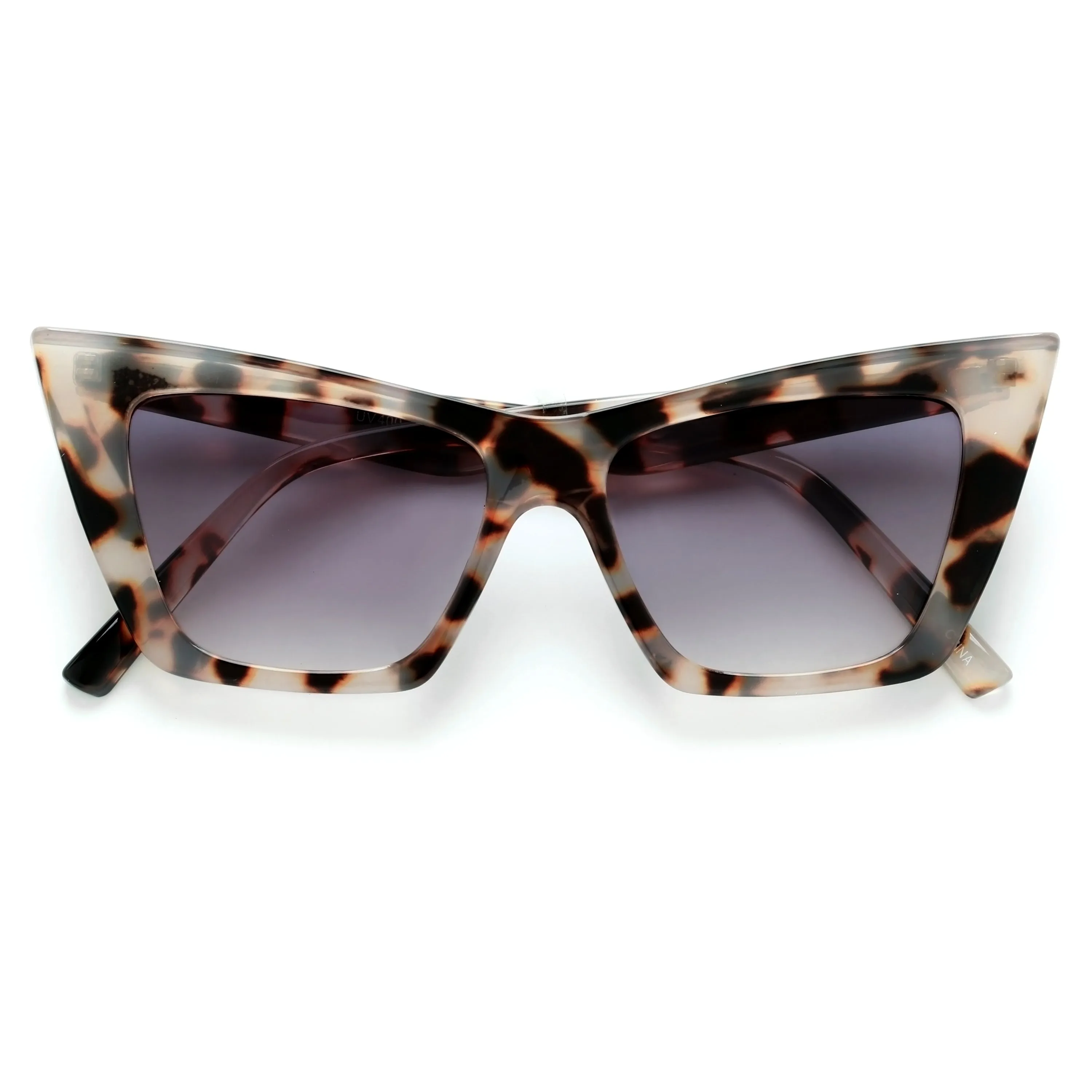 Sharp Edgy High Point Cat Eye Sunnies