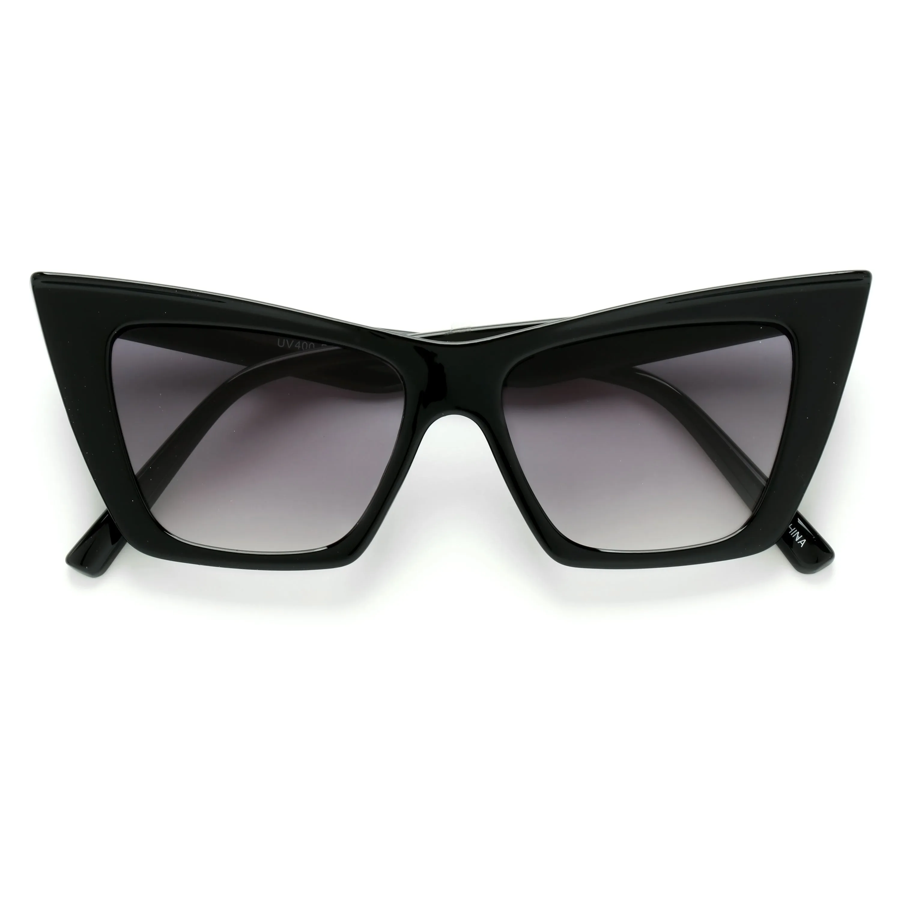 Sharp Edgy High Point Cat Eye Sunnies