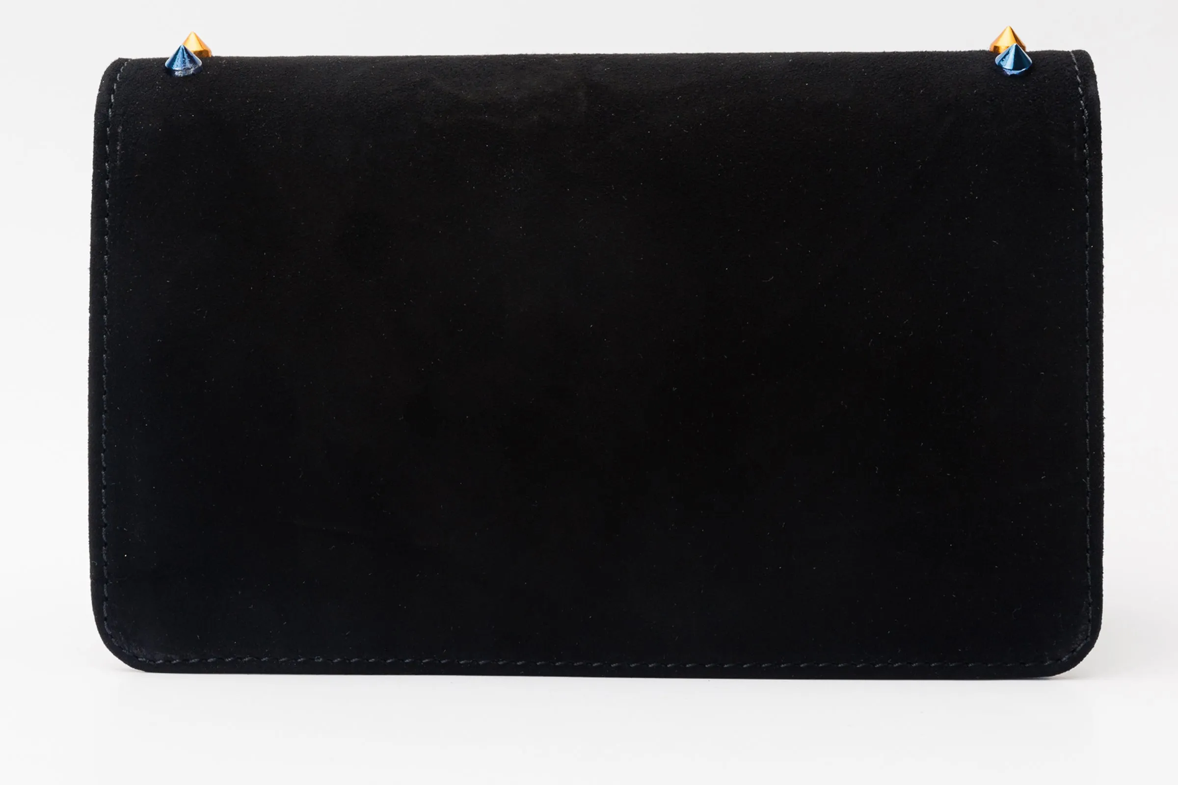 The Caris Black Leather Handbag