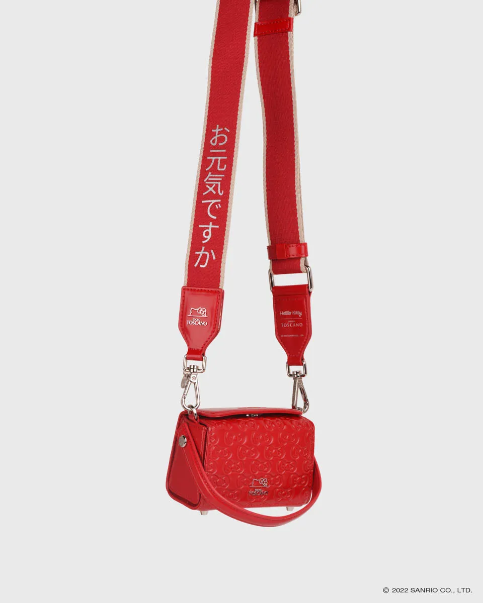 TOS x Hello Kitty Genki Bag Strap (Scarlet) | [Sold Out]