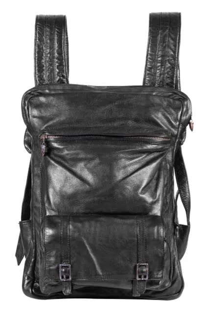 Triple claw back pack - All Leather