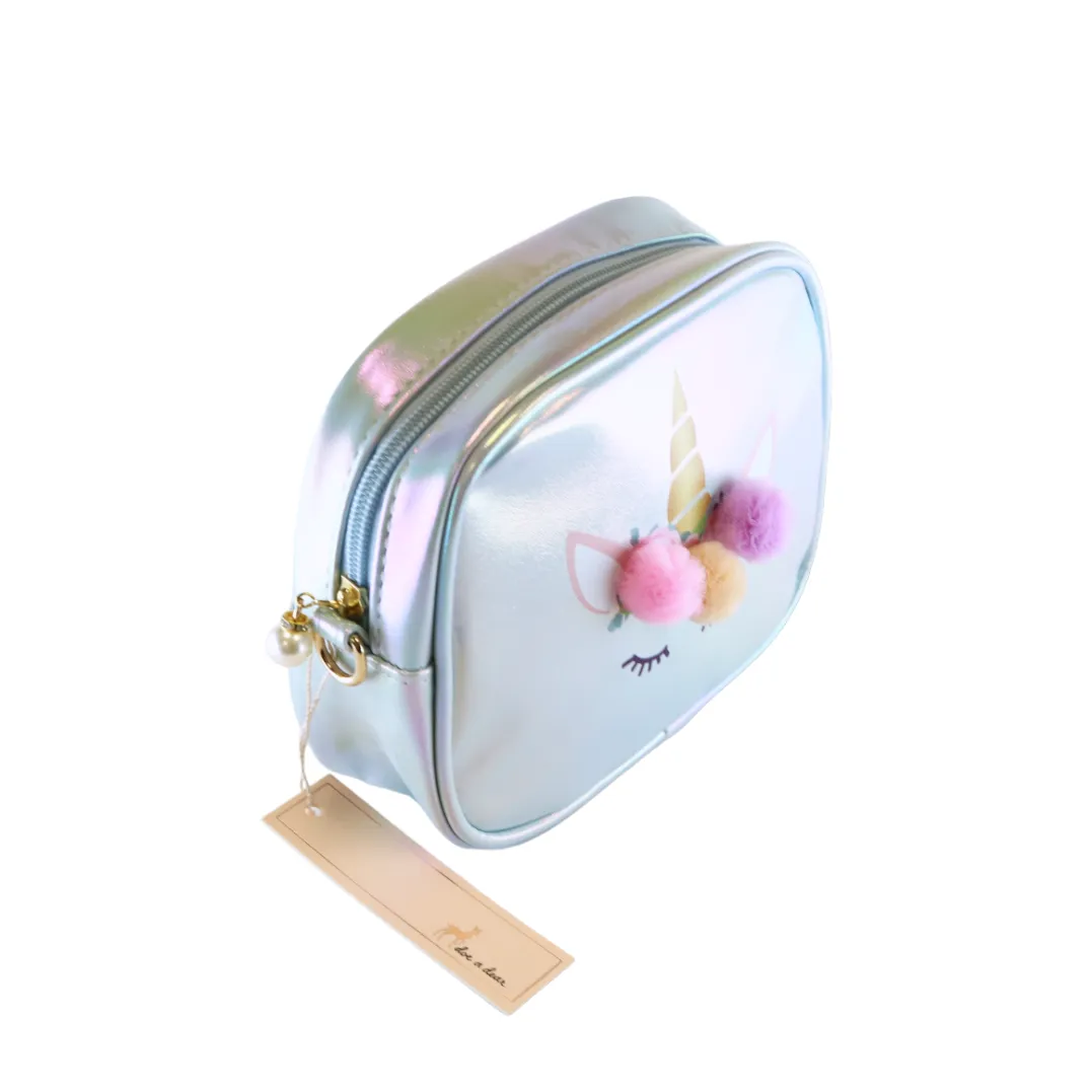 Unicorn Holographic Purse - Blue