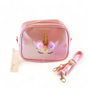 Unicorn Holographic Purse - Pink