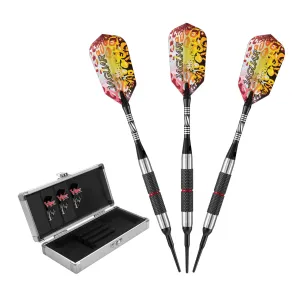 Viper Jaguar Tungsten Soft Tip Darts Silver Barrel 18 Grams