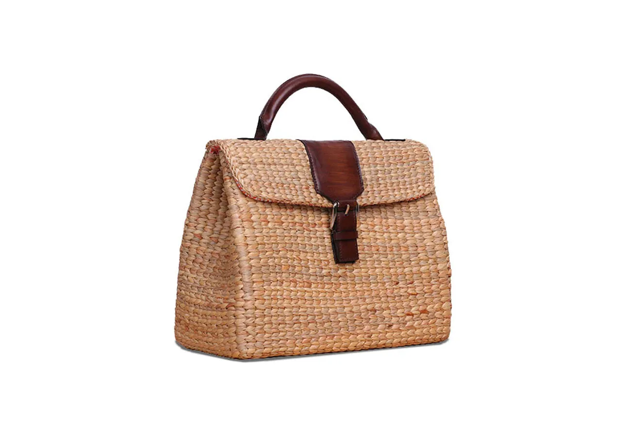 VIPHA WICKER BAG (Brown)